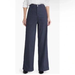AG Deven High Rise Ultra Wide Leg Trousers